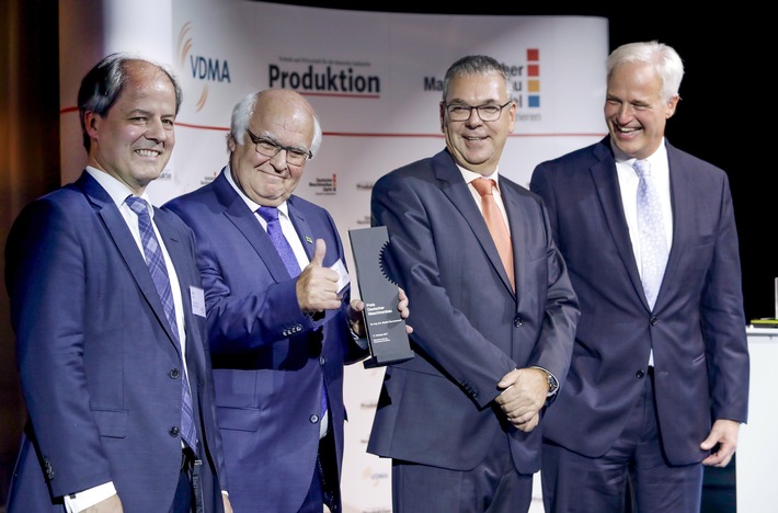 Martin Herrenknecht gewinnt den Preis Deutscher Maschinenbau