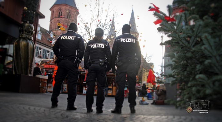 POL-PPWP: Weihnachtsmärkte: Polizei ist präsent