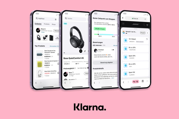 Auf Schnäppchenjagd: Klarna liefert aktuelle Insights zum Shoppingverhalten der Deutschen