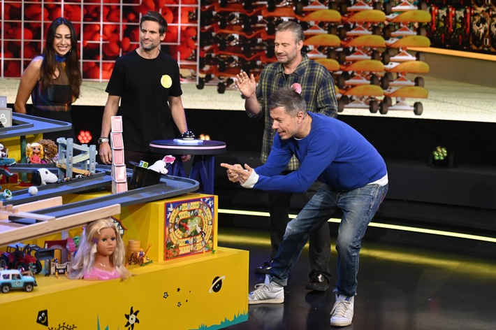 Beck, Beck oder Sasha? Wer schnippt am Freitag in der SAT.1-Show "Murmel Mania" die Kugeln am besten?