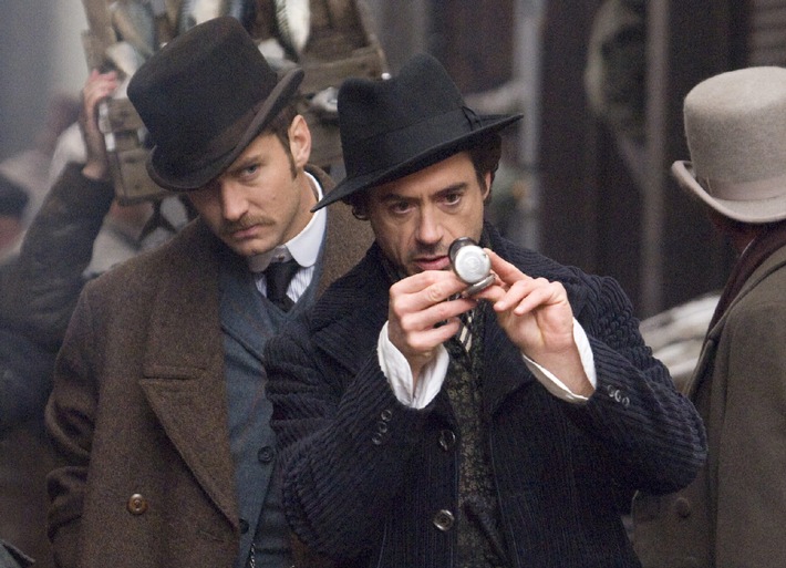 Legendärer Detektiv voll in Action: Robert Downey Jr. und Jude Law in &quot;Sherlock Holmes&quot; auf ProSieben (mit Bild)