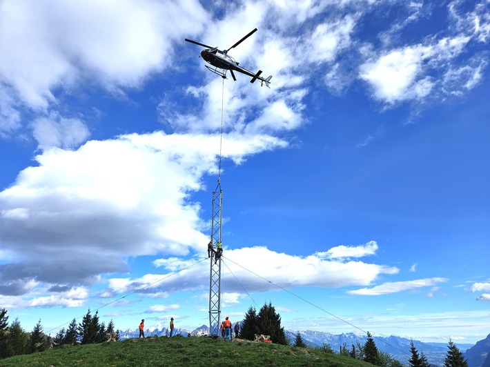 Medienmitteilung: Grotwind - Beginn der Windmessung