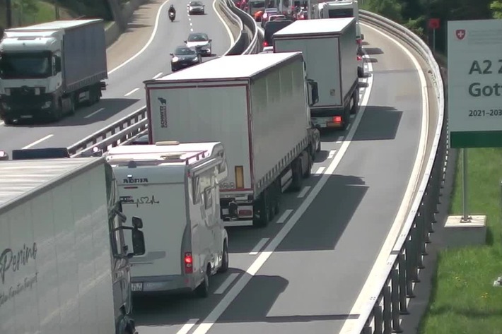 Geduld für Autofahrten rund um Auffahrt und Pfingsten