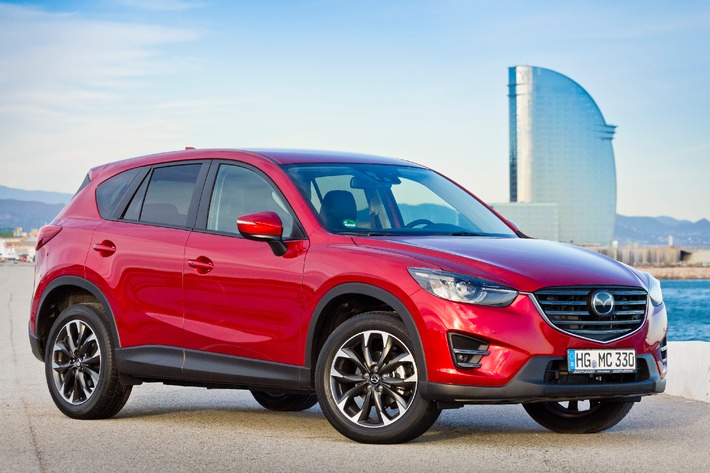 Mazda CX-5 2015: Erfolgs-Crossover umfassend aufgewertet