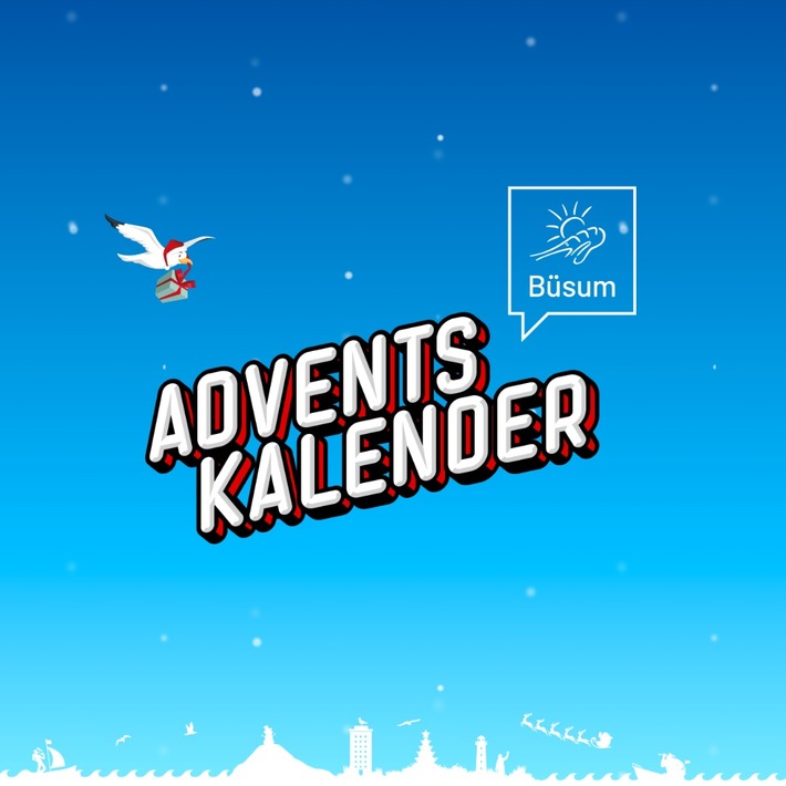 Büsumer Adventskalender 2026: 24 Türchen, knifflige Rätsel und Gewinne im Gesamtwert von knapp 8.000 Euro