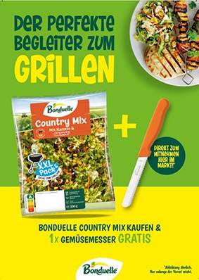 Sommerzeit ist Grillzeit: Bonduelle begleitet die BBQ-Saison mit Inspirationen und einer Zugabe-Aktion