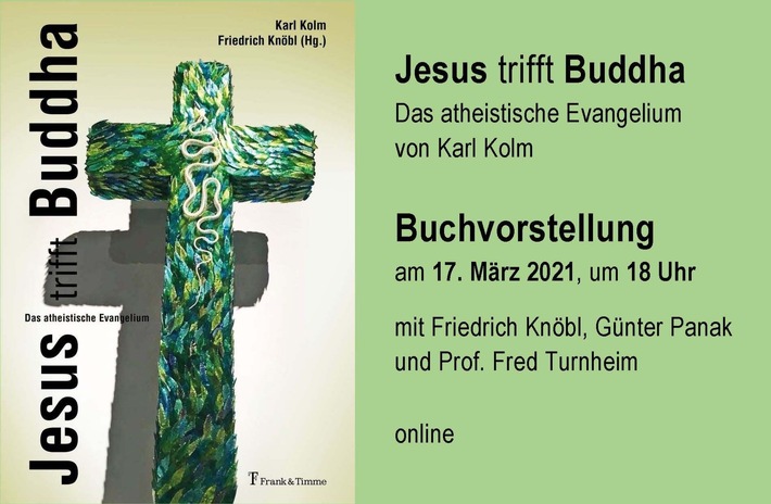 Jesus trifft Buddha – Einladung zur Online-Buchpräsentation