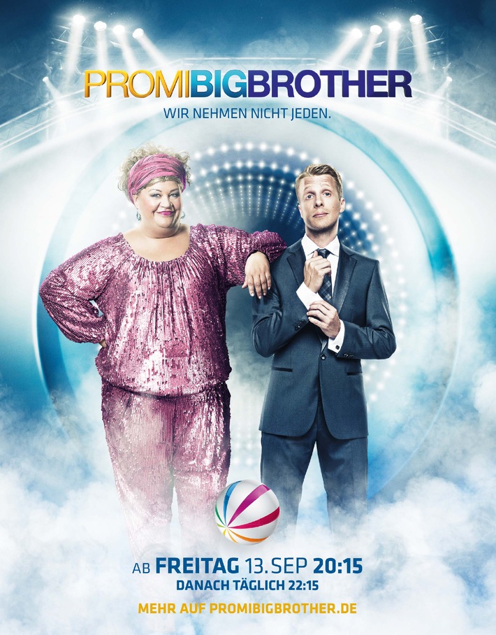 Willkommen im &quot;Promi Big Brother&quot;-Headquarter! SAT.1 startet Kampagne zum Show-Highlight mit Cindy aus Marzahn und Oliver Pocher (BILD)