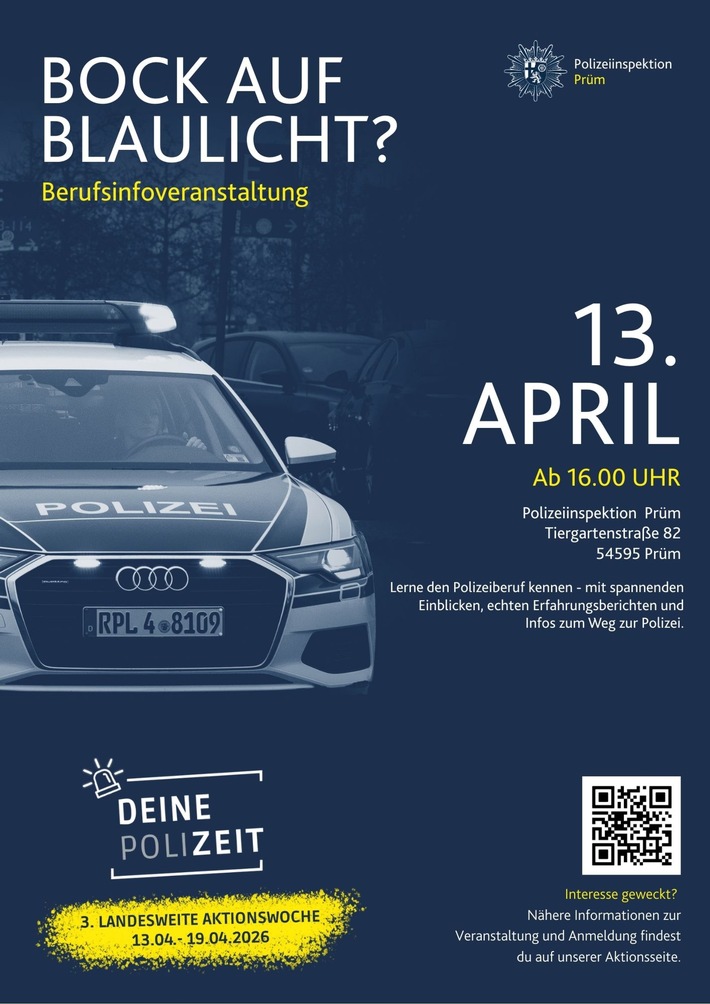 POL-PDWIL: Bock auf Blaulicht?