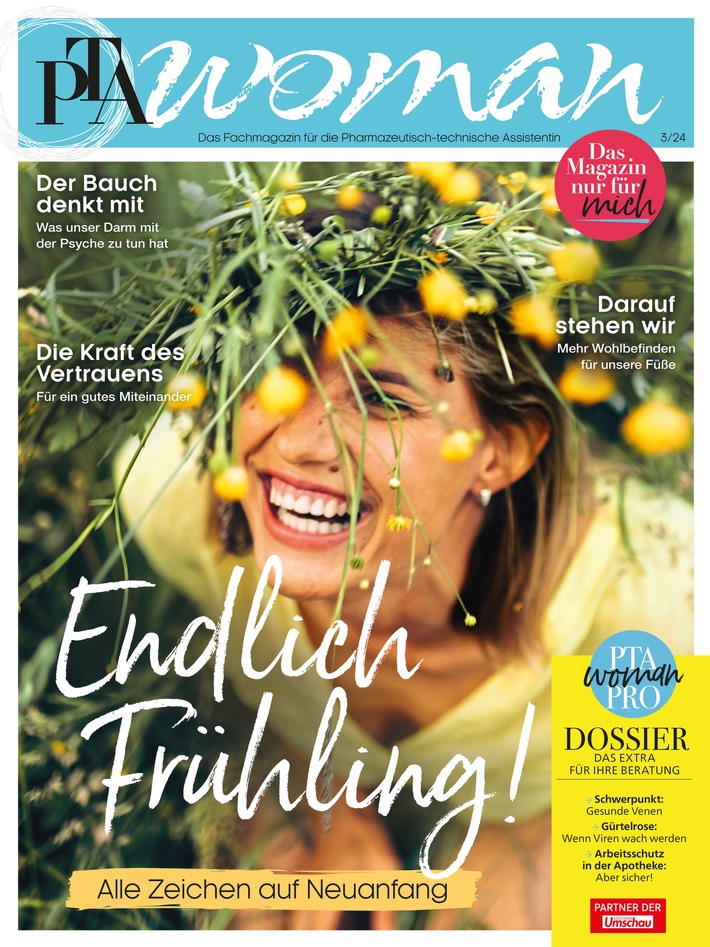 Wort & Bild übernimmt das Fachmagazin PTA Woman ab Februar
