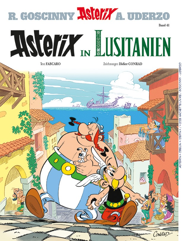 Asterix macht mit offiziellem Cover Lust auf Mee(h)r Abenteuer in Lusitanien!