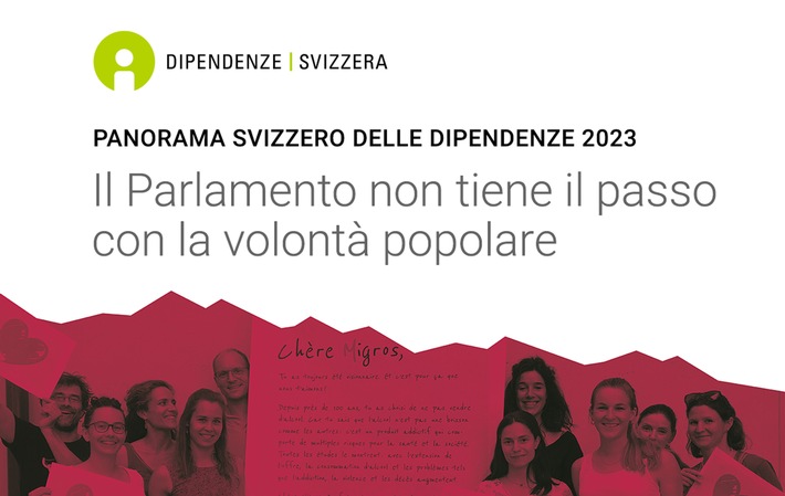 Il Panorama Svizzero delle Dipendenze 2023 / Il parlamento non tiene il passo con la volontà popolare