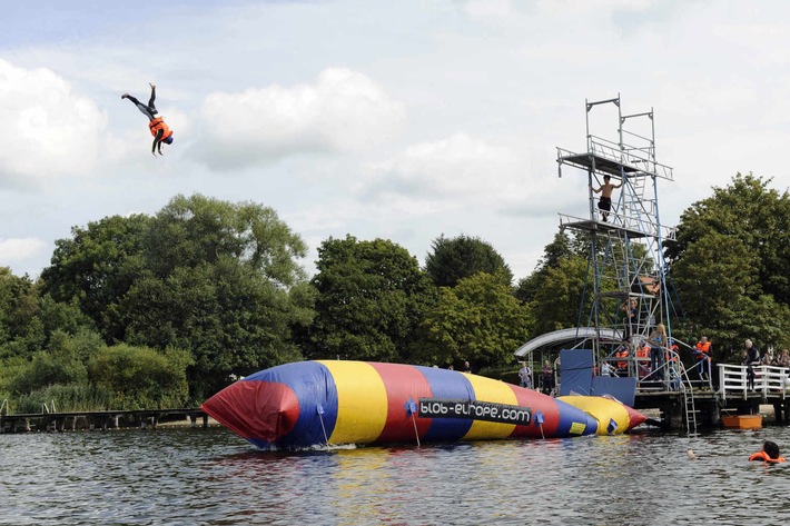 Abkühlung bei "Crazy Competition"