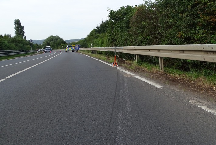 POL-HM: Verkehrsunfall auf der L434