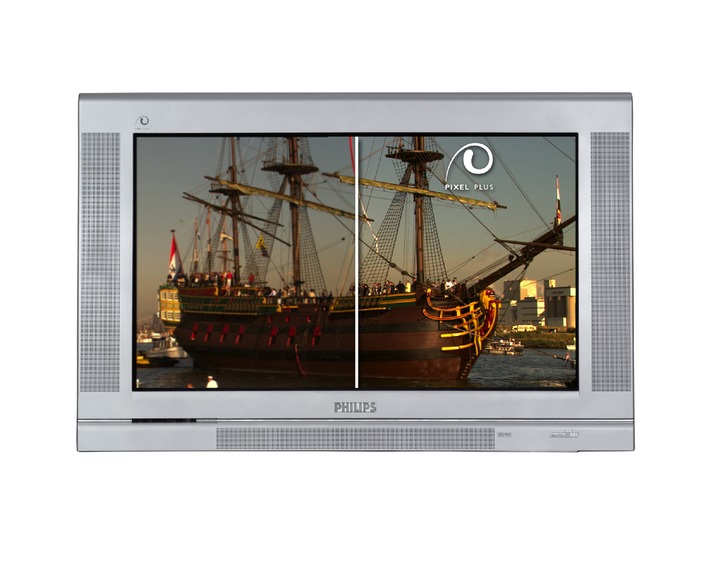 Fernsehen in einer neuen Dimension: die Pixel Plus-Geräte von Philips
bieten TV-Bilder in bisher unbekannter Detailschärfe(Embedded image
moved to file: pic29313.pcx)