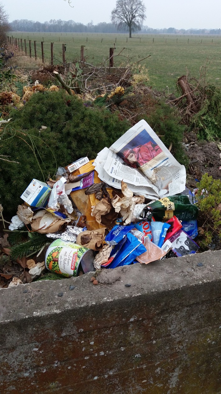 POL-NI: Hoya-Illegale Müllentsorgung in Hoyerhagen