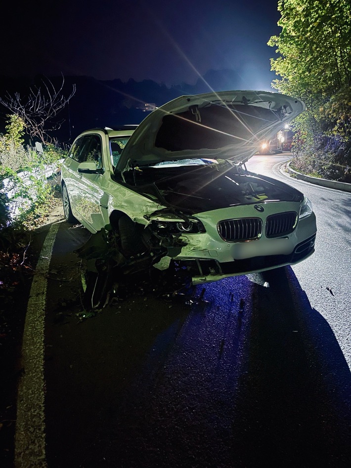 FW-EN: Verkehrsunfall und Tierrettung