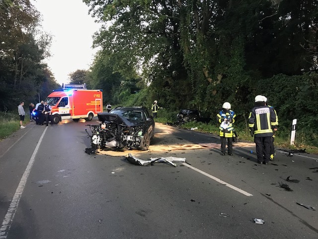 FW-BO: Verkehrsunfall in Bochum Eppendorf
