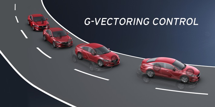 Mazda startet Fahrdynamik-Offensive: G-Vectoring Control optimiert Handling und Stabilität