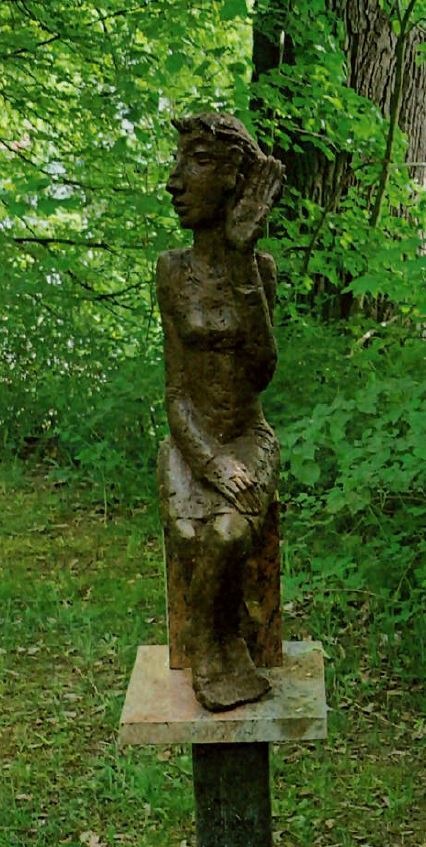 POL-NB: Diebstahl einer Bronzestatur von der Schloßinsel Mirow