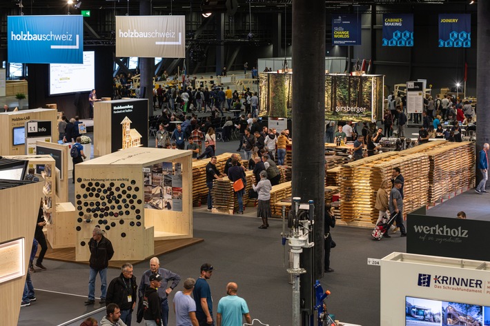 Die ganze Welt der Schweizer Holzbearbeitung an einem Ort: Holz 2025