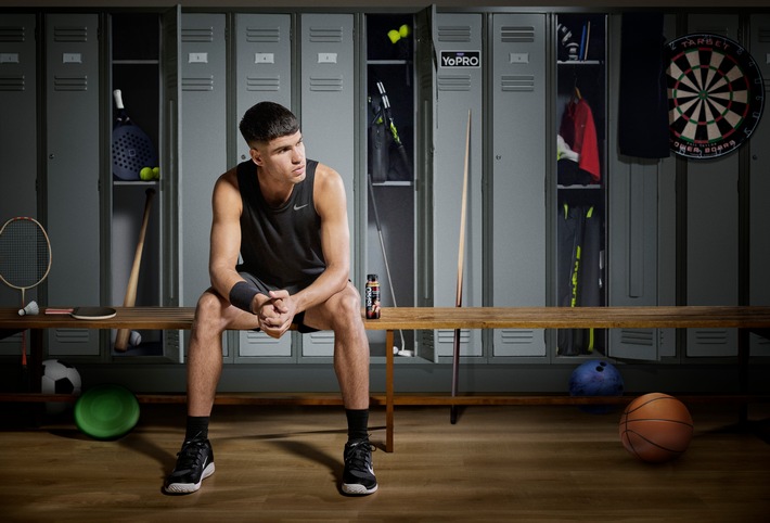 Kannst Du Carlos Alcaraz schlagen? / Yopro startet globalen Wettbewerb und lädt Fans ein, gegen den Tennisstar anzutreten