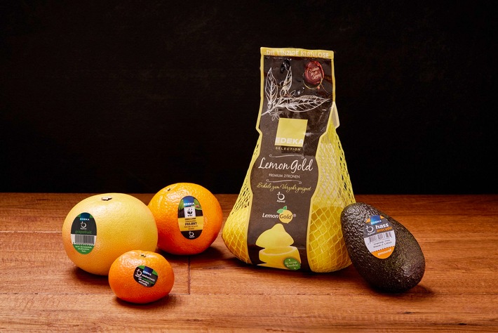 Verwenden statt verschwenden: EDEKA baut Apeel-Sortiment mit Grapefruits und Zitronen aus