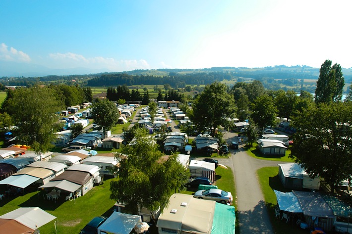 TCS Camping Sempach zählt zu den 100 besten Plätzen in Europa