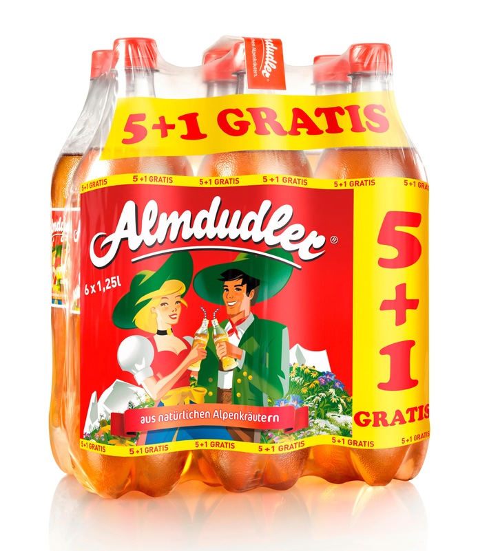 Almdudler 5+1 Aktion sorgt für ein "mehr" an erfrischenden Umsatz  - BILD