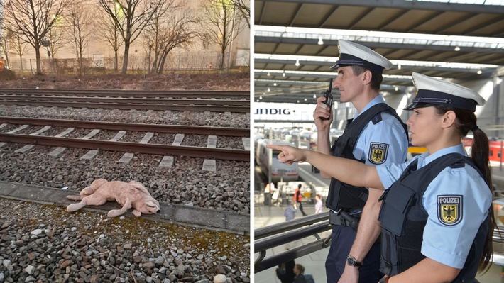 Bundespolizeidirektion München: Bundespolizei sichert Kuscheltier und erlöst Reh