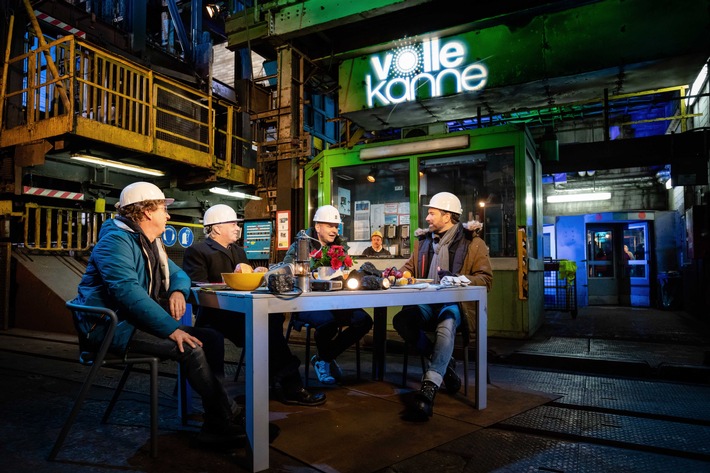 "Schicht im Schacht": ZDF-Vormittagsmagazin "Volle Kanne" aus der Zeche Prosper-Haniel in Bottrop (FOTO)
