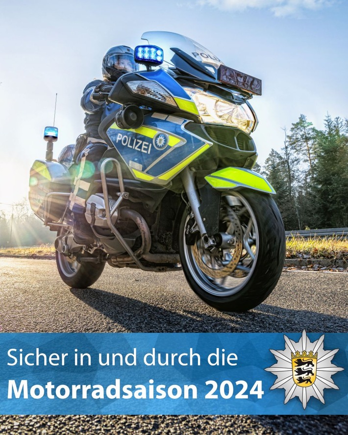 POL-KA: Medieninfo der Polizei Karlsruhe: Sicher in und durch die Motorradsaison 2024