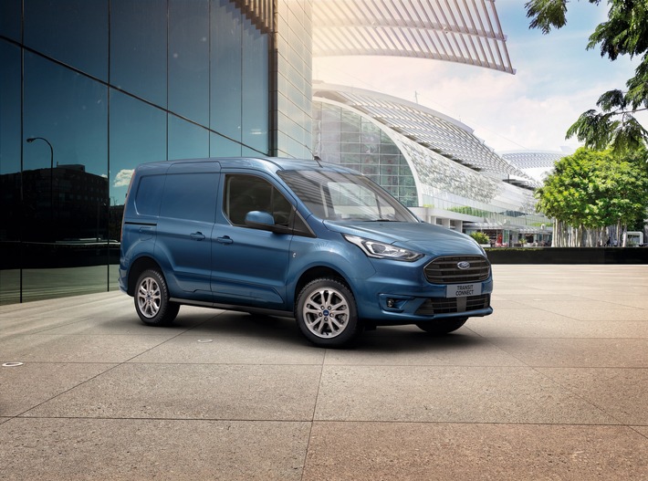 Ford Transit Connect - noch attraktiver dank sehr guter Kraftstoff-Effizienz und bis zu einer knappen Tonne Nutzlast