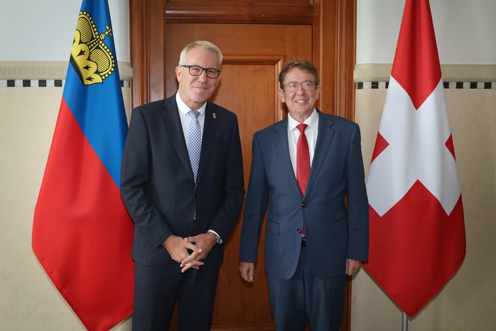 Regierungsrat Daniel Oehry trifft Bundesrat Albert Rösti sowie Bundesrat Guy Parmelin und besucht die SwissSkills in Bern