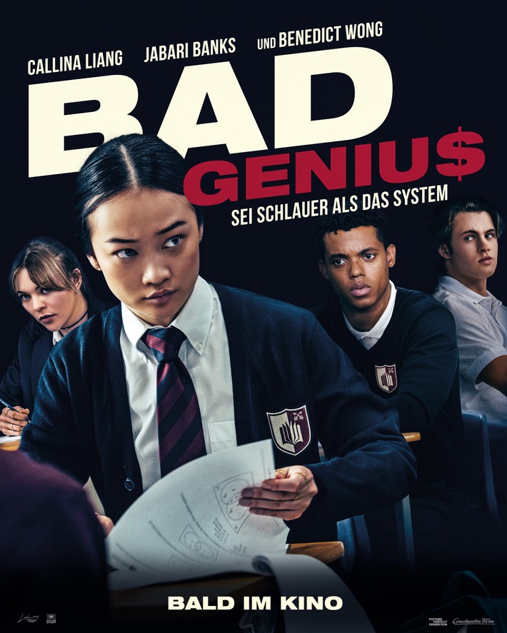 BAD GENIUS startet am 20. Februar 2025 im Kino / Plakat und Trailer jetzt verfügbar