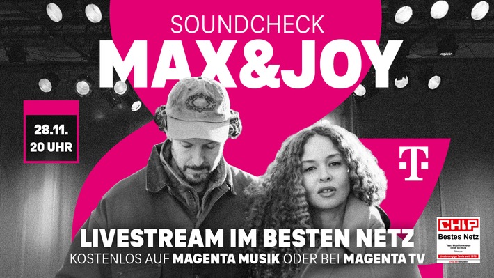 Livestream-Premiere: Max Herre und Joy Denalane präsentieren bei der Telekom ihr erstes gemeinsames Album