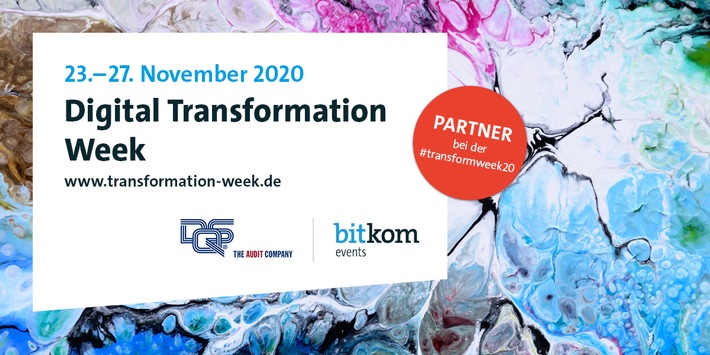 Digital Transformation Week 2020: DQS GmbH ist Partner von Bitkom