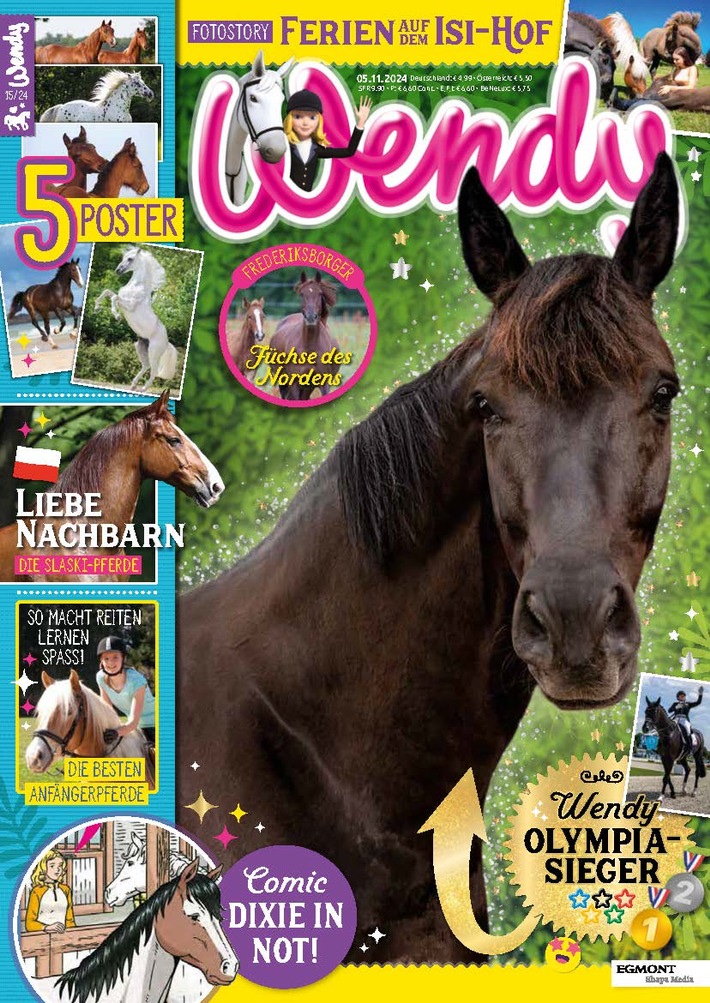 Isabell Werth berichtet im WENDY-Magazin von ihren Olympia-Erfolgen mit „Wendy"