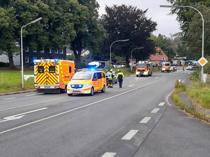 FW-EN: Verkehrsunfall Hattinger Str. / Gevelsberger Str.