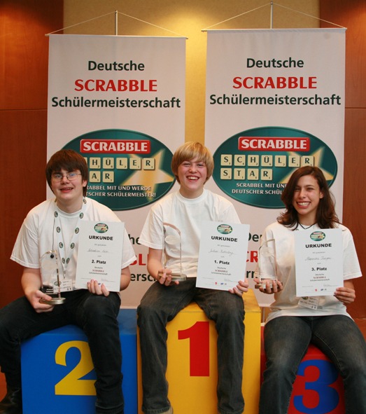 Finale der 1. Deutschen Schülermeisterschaft "Deutschland sucht den Scrabble Star" in Hannover am 19. & 20. November