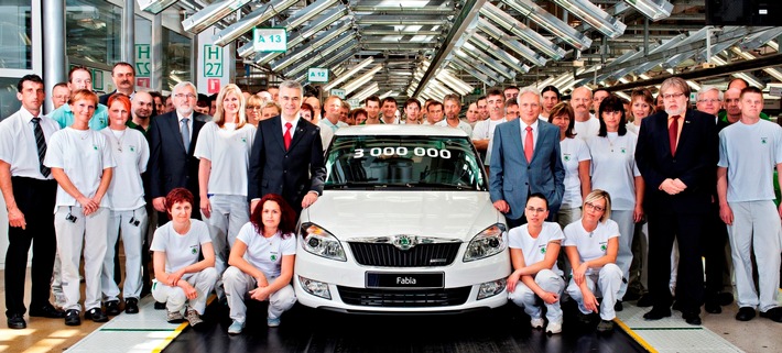 SKODA Fabia: Drei Millionen Erfolge (BILD)