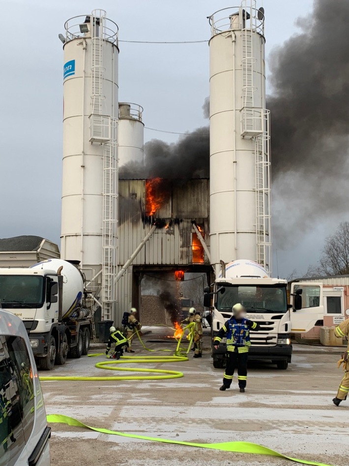 POL-ANK: Brand in einem Gewerbegebiet in Greifswald