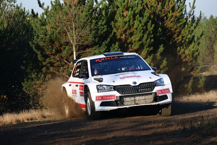 Vierfacherfolg für SKODA bei der Internationalen Lausitz-Rallye
