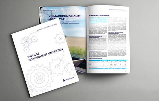 Medieninformation | Gröner Group AG veröffentlicht Nachhaltigkeitsbericht 2023