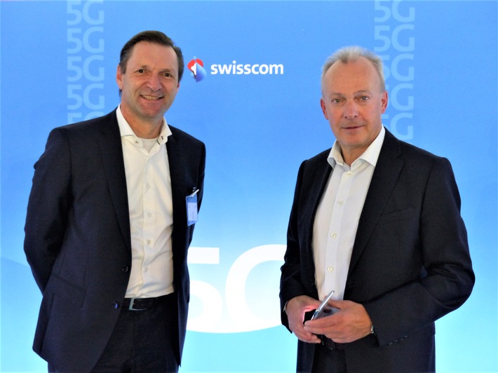 Swisscom und Ericsson starten erstes kommerzielles 5G-Netz in Europa