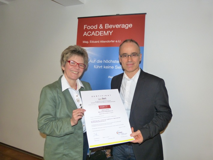 Linzer F&amp;B Academy wurde als erstes österreichisches Bildungsinstitut offiziell auch für Deutschland zertifiziert - BILD