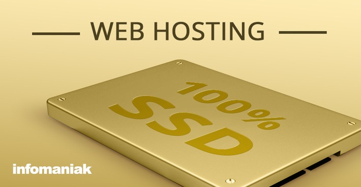 Première suisse: Infomaniak équipe ses Datacenters avec des disques durs SSD / Amélioration significative des performances