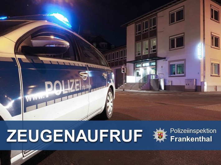 POL-PDLU: Frankenthal - Gefährlicher Eingriff in den Straßenverkehr durch herausgehobene Gullydeckel