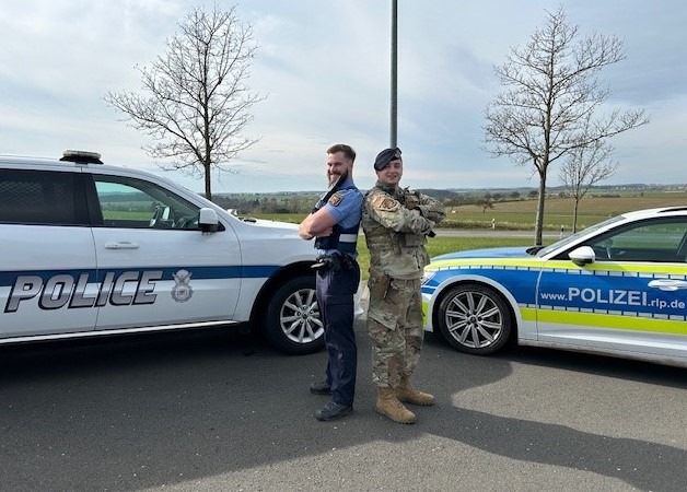 POL-PDWIL: &quot;Ride Along&quot; der Polizei Bitburg und den Security Forces der Air Base Spangdahlem