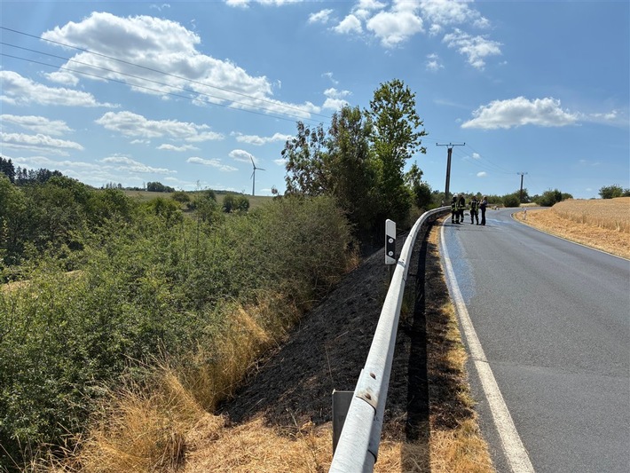 POL-PDWIL: Verdacht der fahrlässigen Brandstiftung an der K137 Lauperath
